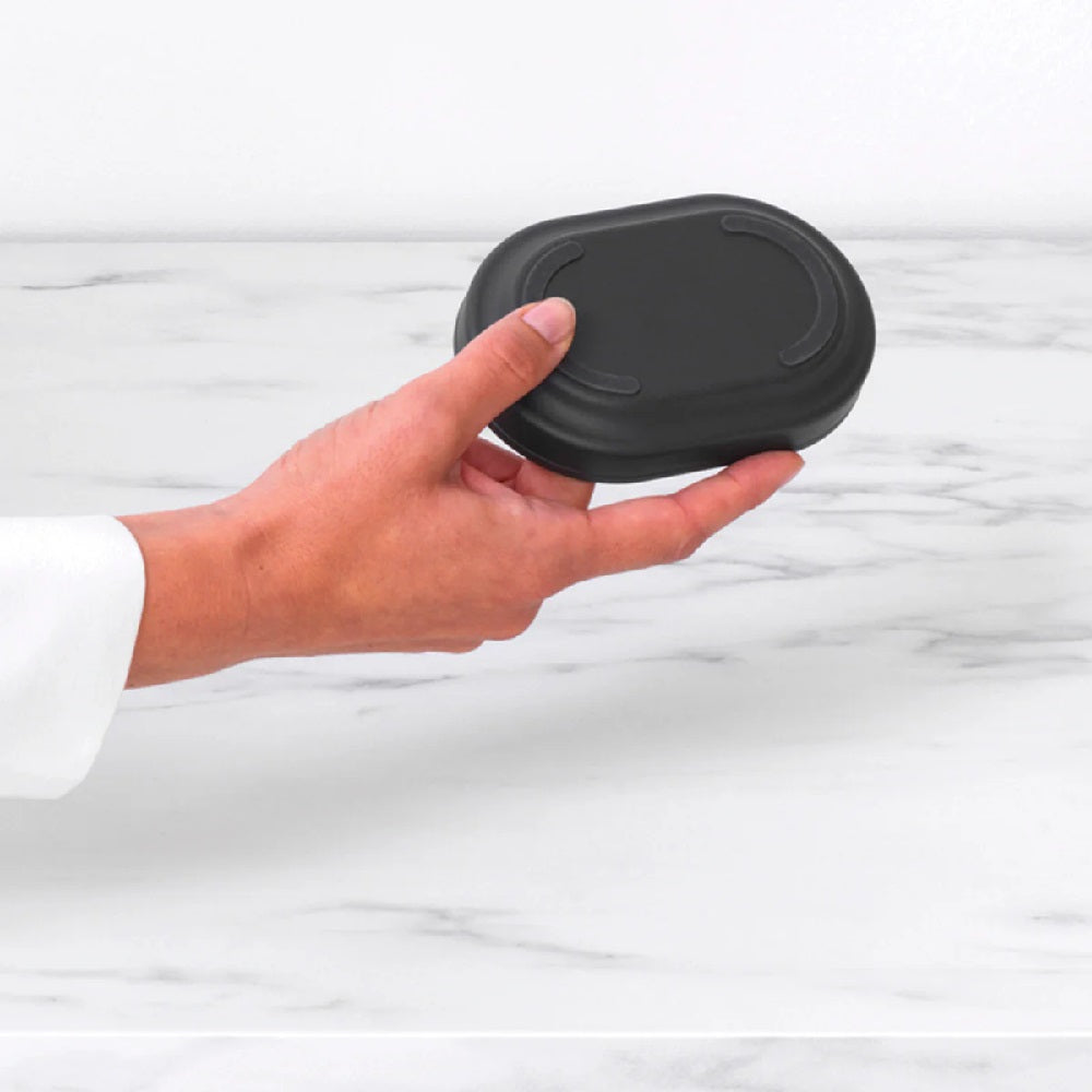 Jabonera MindSet Mineral Infinite Gris - Organiza2