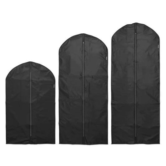 Set de 3 Fundas Protectoras para Ropa Negro