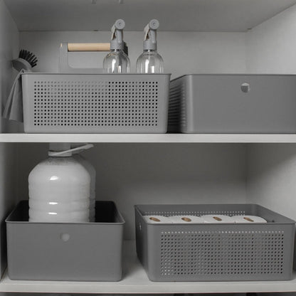 Organizador Multiuso Productos de Limpieza Flow Gris